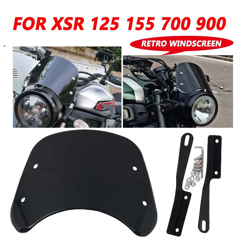 XSR700 純正　シールド　スクリーン MT-07/XSR700 15〜 ウインドシールド スクリーン T-REX