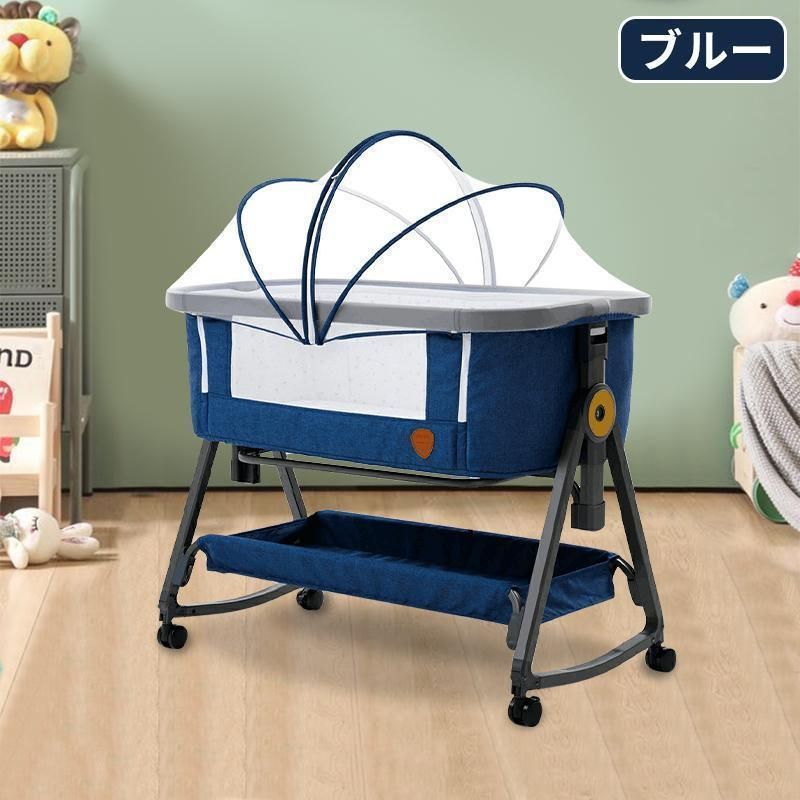 HZDMJ ベビーベッド 2024購入 美品 HZDMJ ベビーベッド2024年購入【美品】