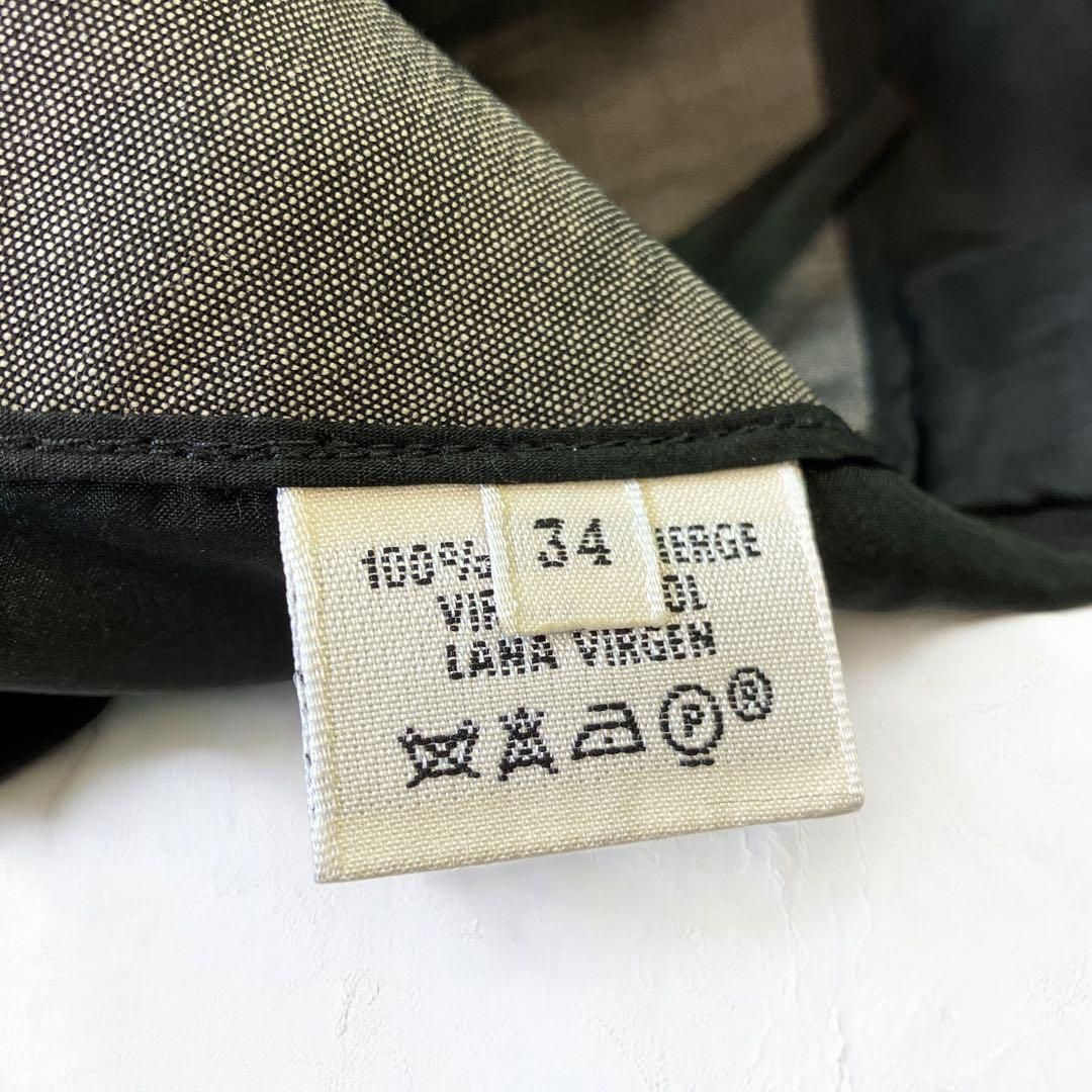 HERMES エルメス ゴルチエ期 34 ウール レディース スカート WWW_MORNINGWALKER_COM