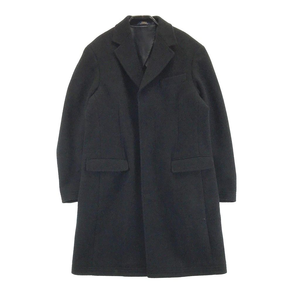 POLO RALPH LAUREN ポロ ラルフローレン ウール チェスターコート ロングコート ブラック系 S 240101427340 メンズ