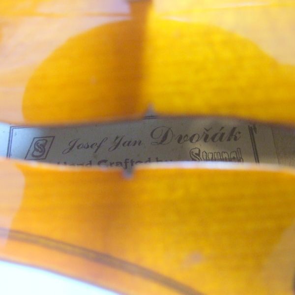 チェコ製 Josef Jan Dvorak 4/4 Strunal 工房 美品セット ケース