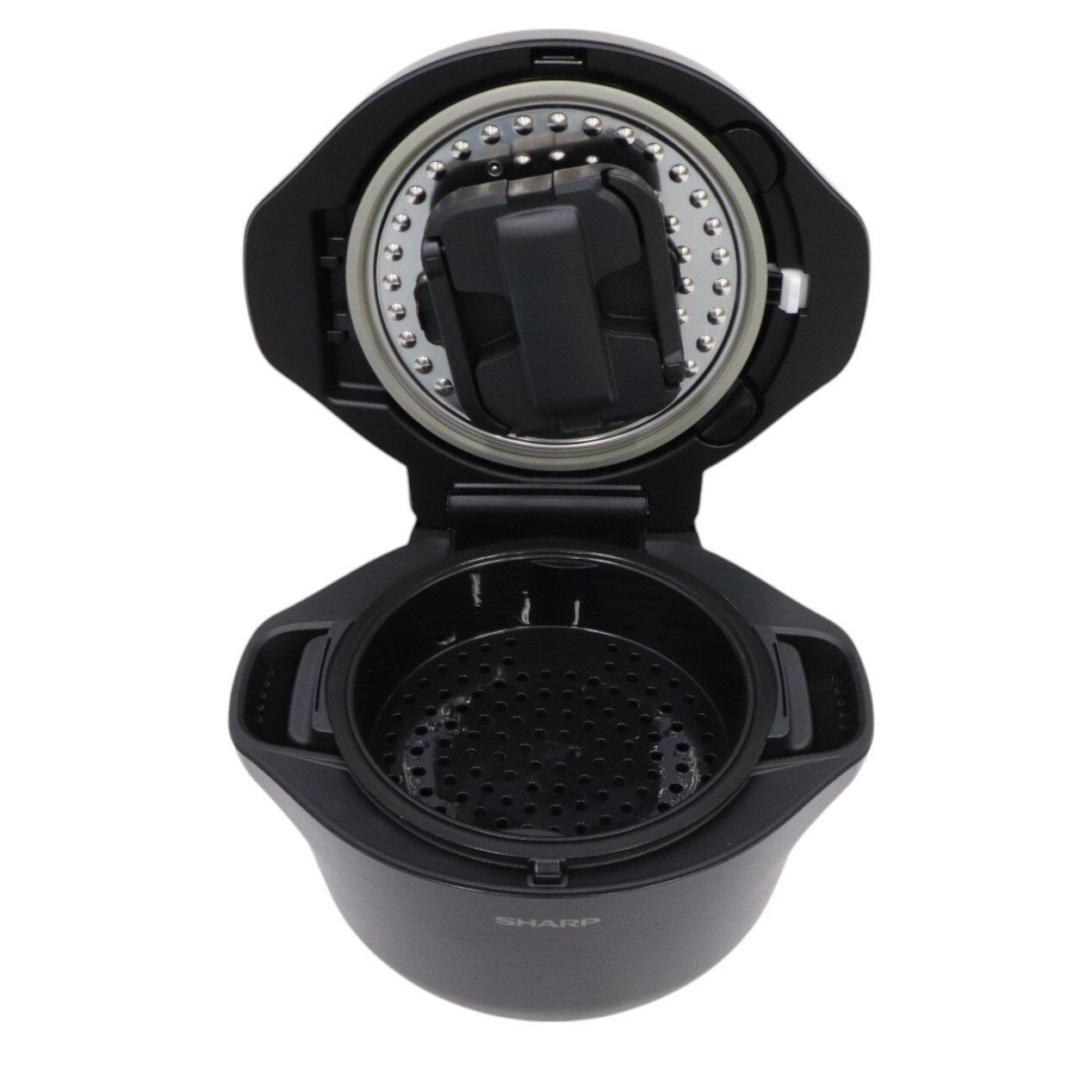 シャープ ヘルシオ ホットクック KN-HW24G 2〜6人用 2.4L容量 ブラック kn-hw24g-b【良い(B)】