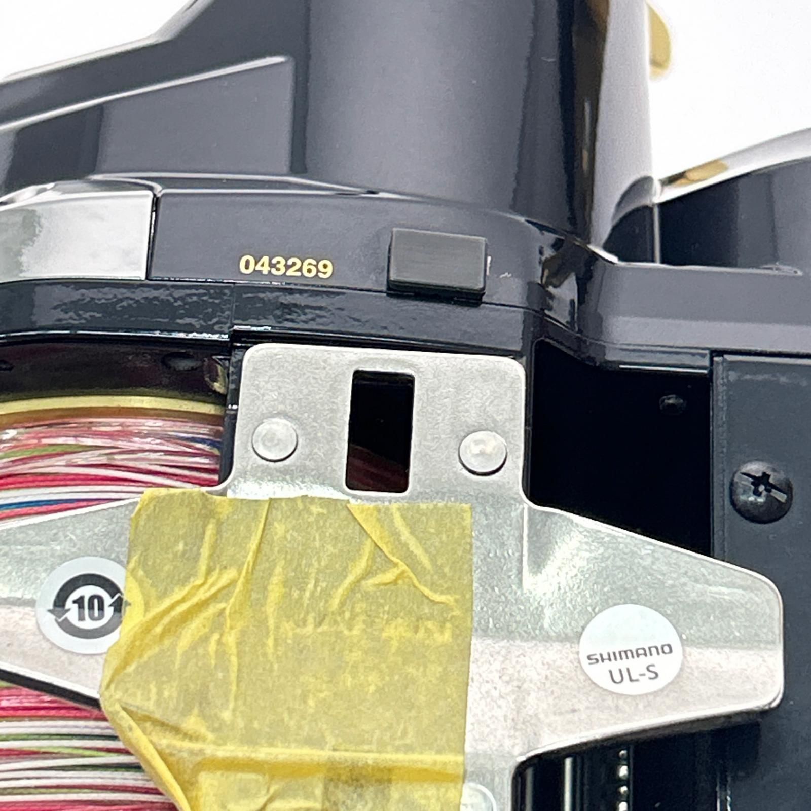 SHIMANO 電動リール MD6000 ブラック/ゴールド リール/電動リール/電動