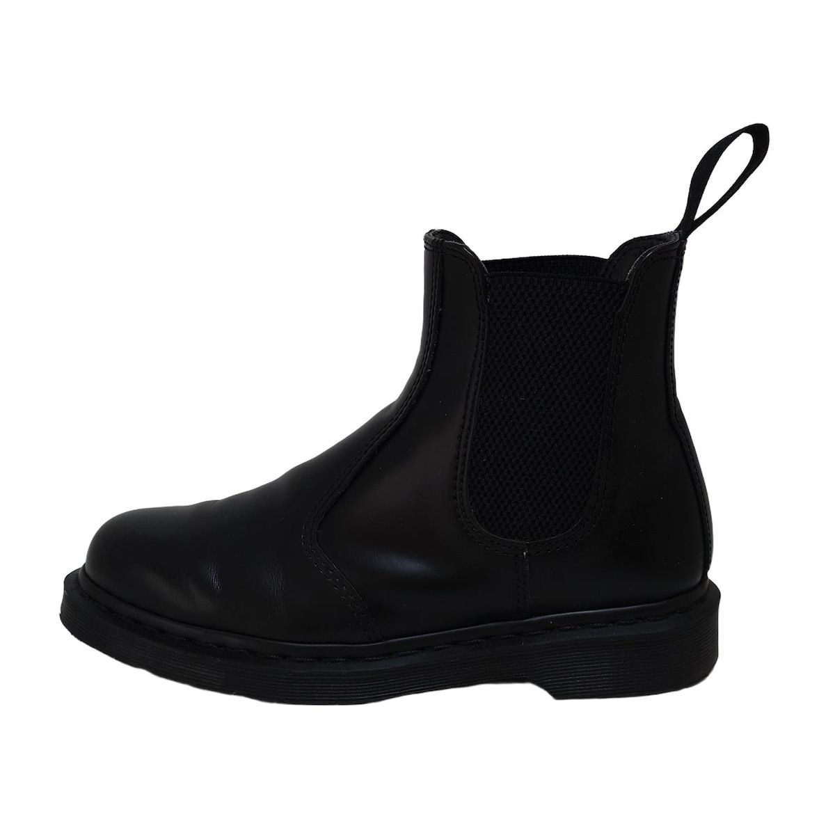 Dr.Martens ドクターマーチン ショートブーツ 41 EU メンズ - 黒 サイドゴア レザー
