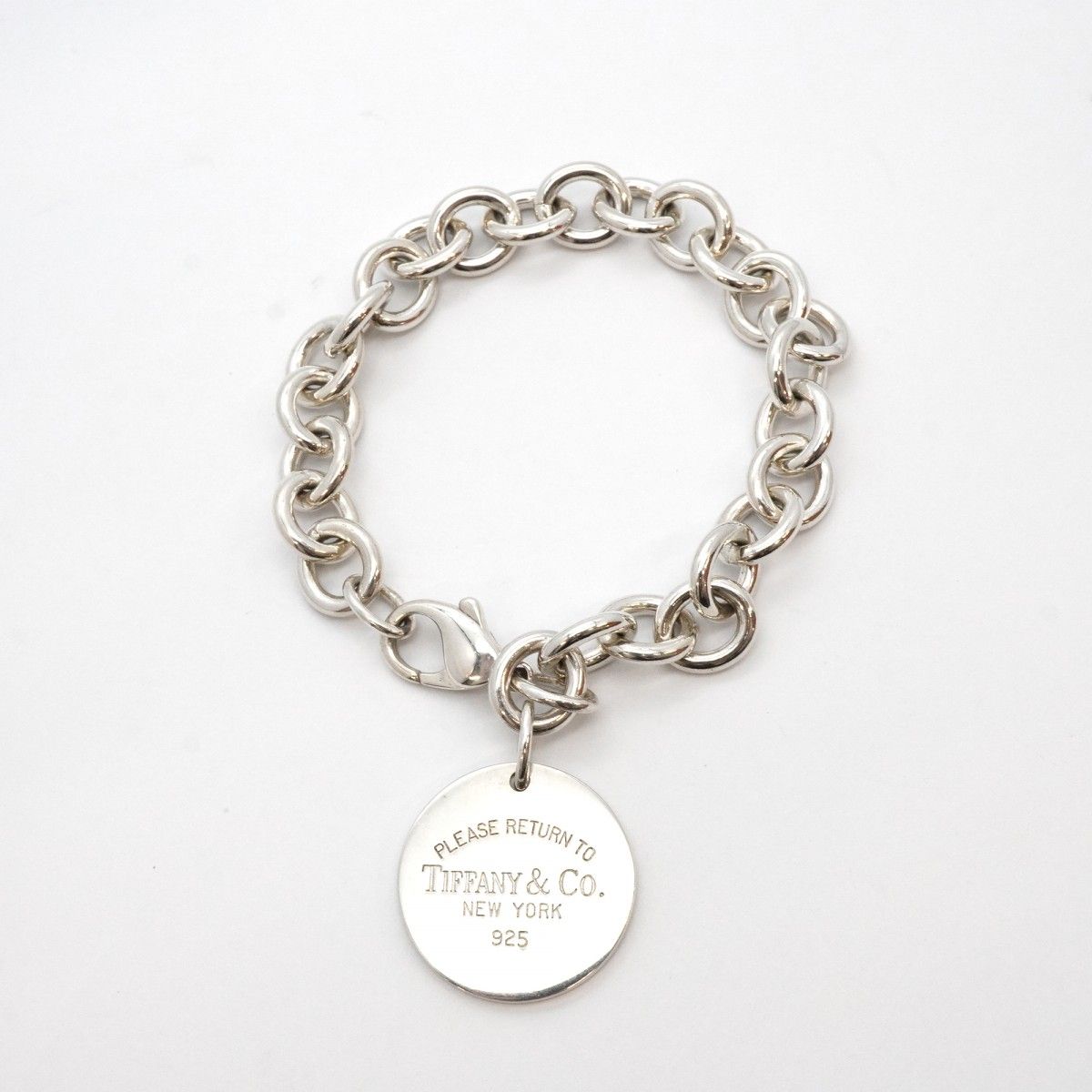 ティファニー シルバー925ブレスレット TIFFANY&Co. ティファニー デザイン チェーン ブレスレット 腕輪