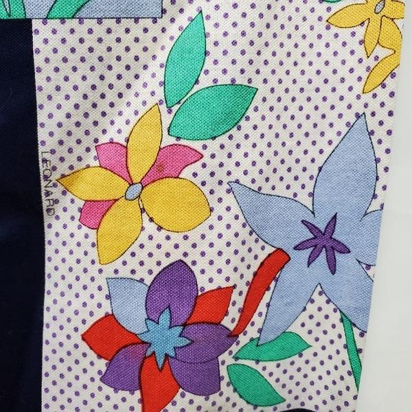 AnnQ⭐︎LEONARD SPORTS ポリエステル素材 花柄カットソー 美品】レオナール スポーツ LEONARD 花柄カットソー 半袖38