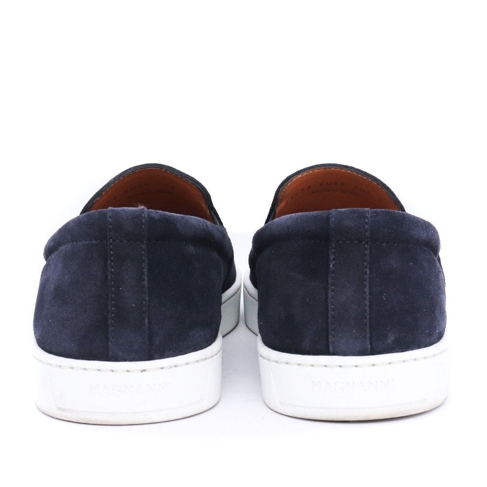 サイズ39 24.5~25.0cm MAGNANNI サイドエラスティックスニーカー ダークブルー 26092 DBU NICORILABO_COM