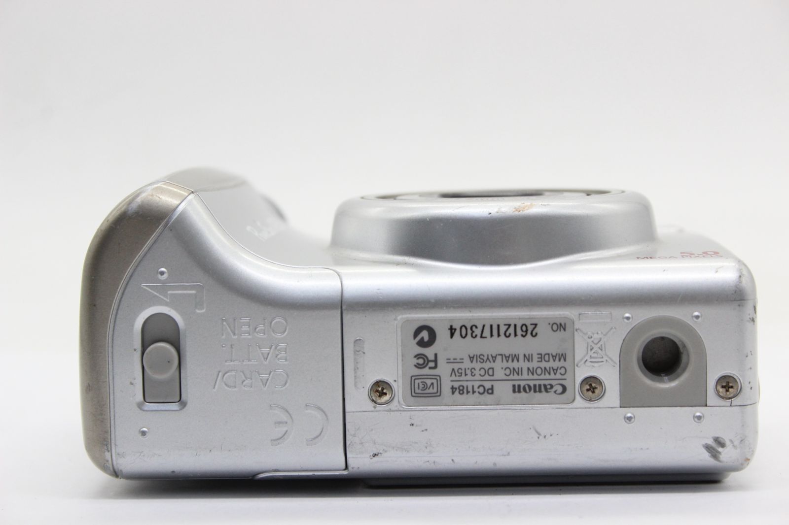 カメラ 【返品保証】 【便利な単三電池で使用可】キャノン Canon