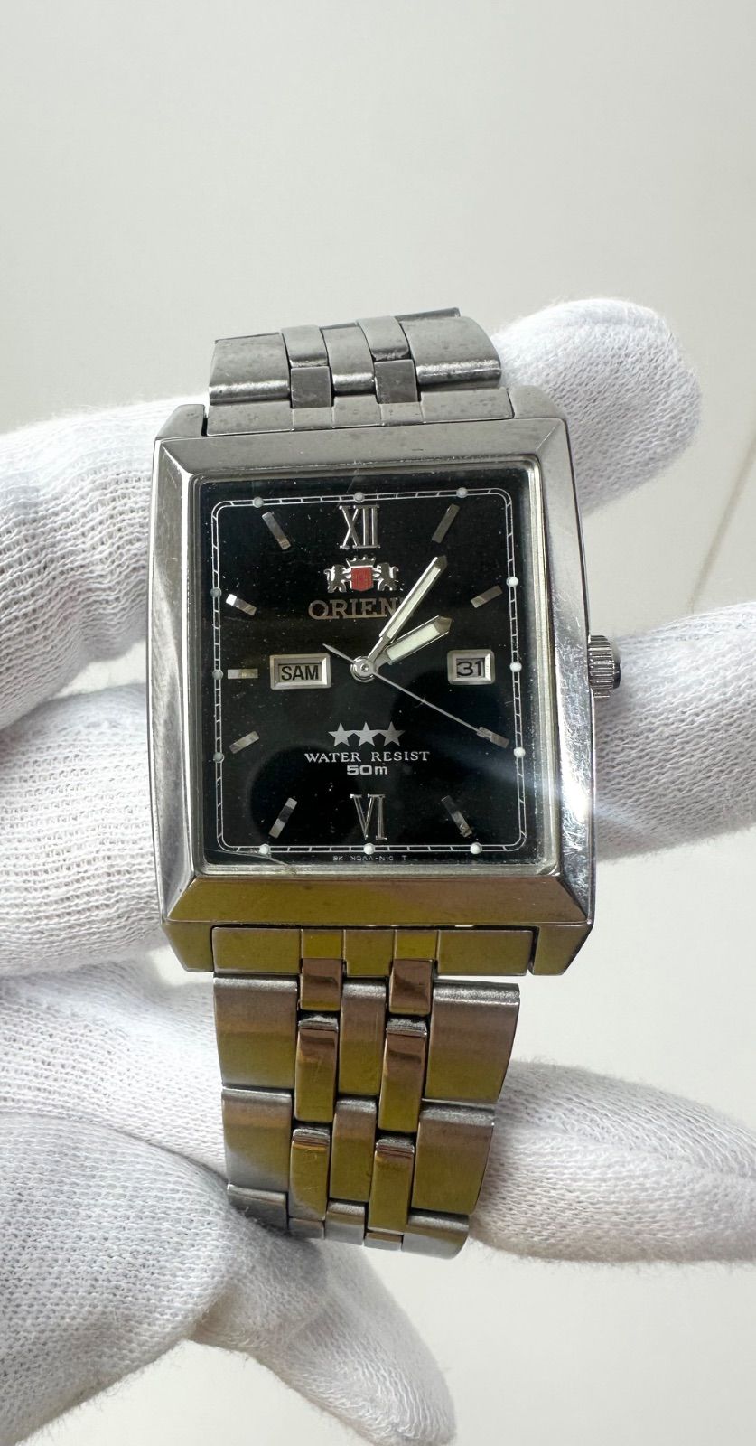 中古品】ORIENT NQAA-C1 CS オリエント 自動巻き スリースター
