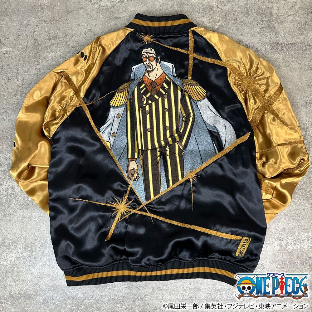 『300着限定品』　ONE PIECE FILM GOLD スカジャン　黒　L 公式300着限定完売品 ONE PIECE FILM GOLD スカジャン M - メルカリ