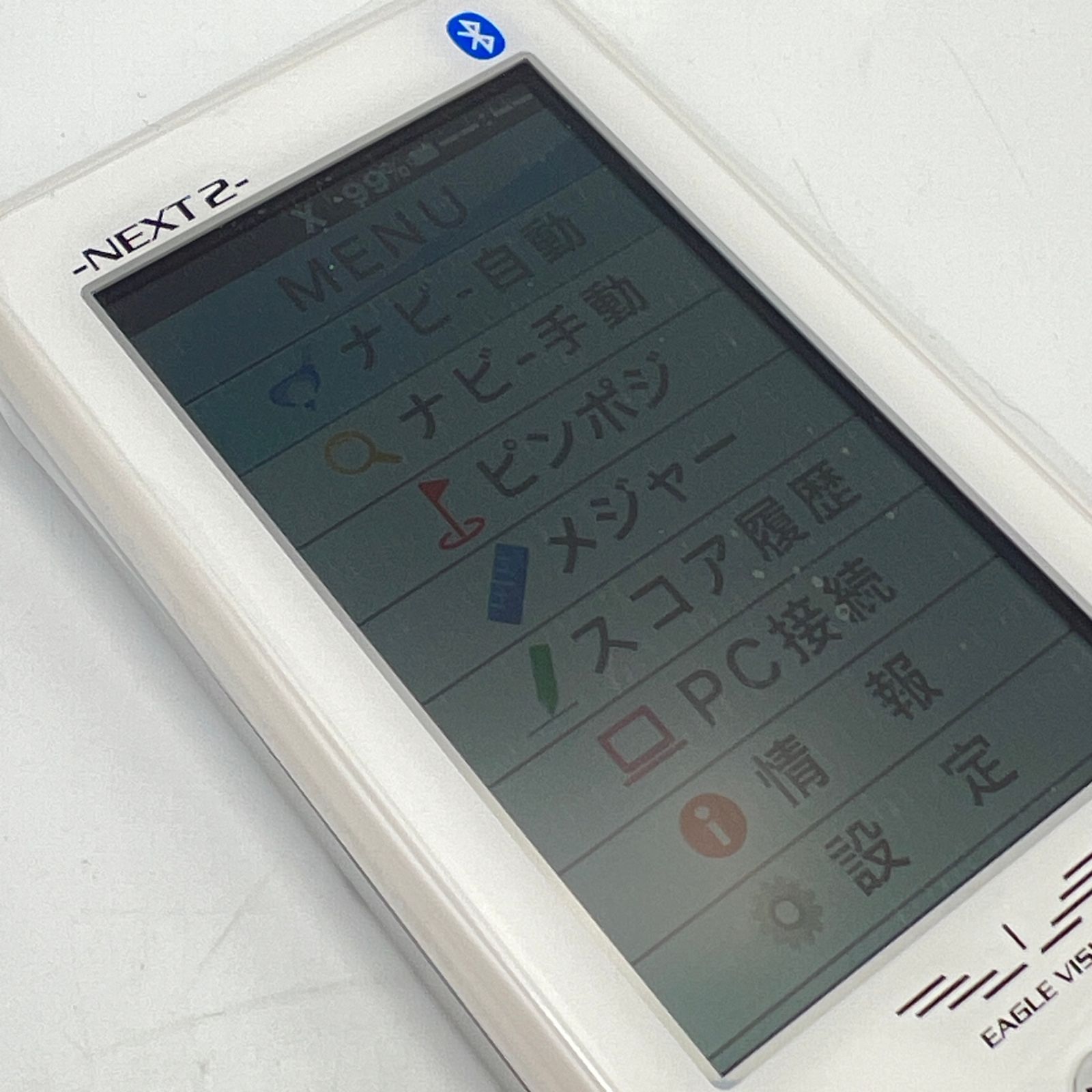 美品 EAGLE VISION NEXT2 EV-034 ホワイト 距離測定器 EAGLE VISION イーグルヴィジョン（EAGLE VISION）（メンズ