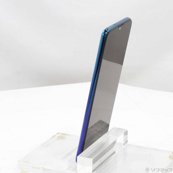 中古品〕 HUAWEI nova lite3 32GB オーロラブルー HWU35 UQ mobile SIM