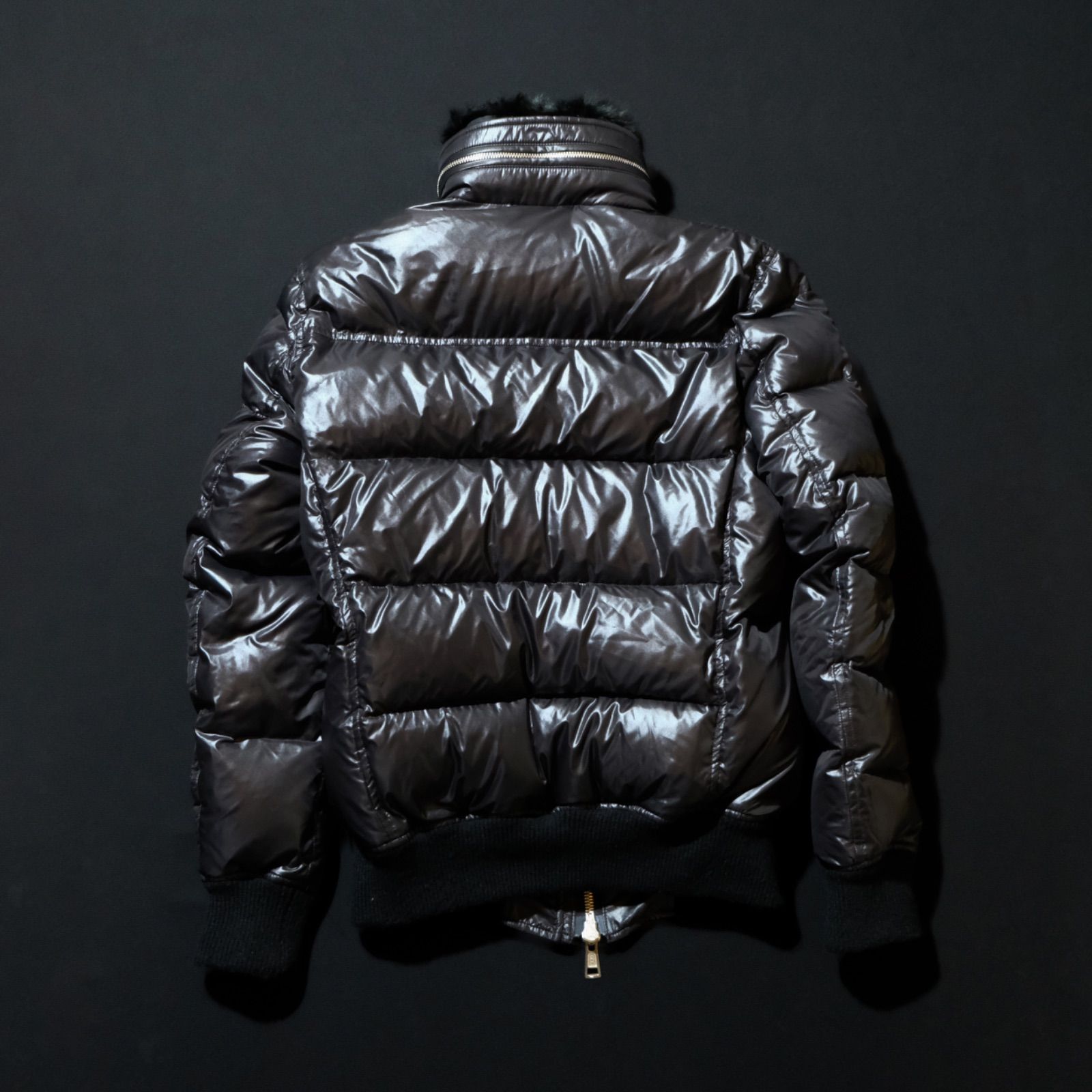 定価16万 AKM LIMONTA NYLON ダイヤステッチダウンジャケットM AKM 10th Anniversary LIMONTA NYLON FLIGHT DOWN JACKET Sサイズ