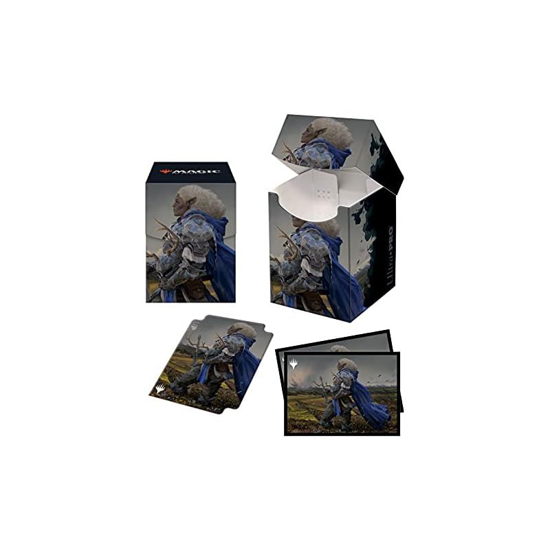 Commander Adventures in The Forgotten Realms PRO 100 デッキボックスと100枚スリーブV4 マジック ザ ギャザリング 0