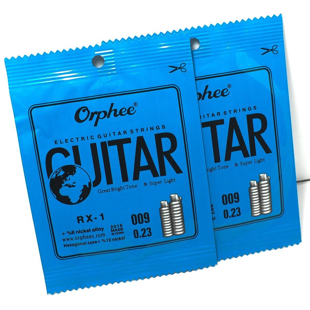 ギター弦 1弦のみ x 2本セット 009 新品未開封 エレキギター用