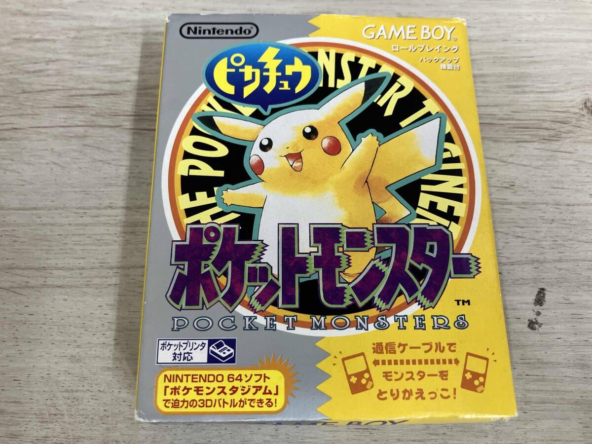 ポケットモンスターピカチュウ Nintendo ゲームボーイ