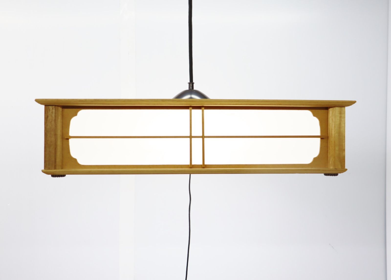 ▽天井照明 和室の定番!!｜和風 角型 ペンダントライト｜National