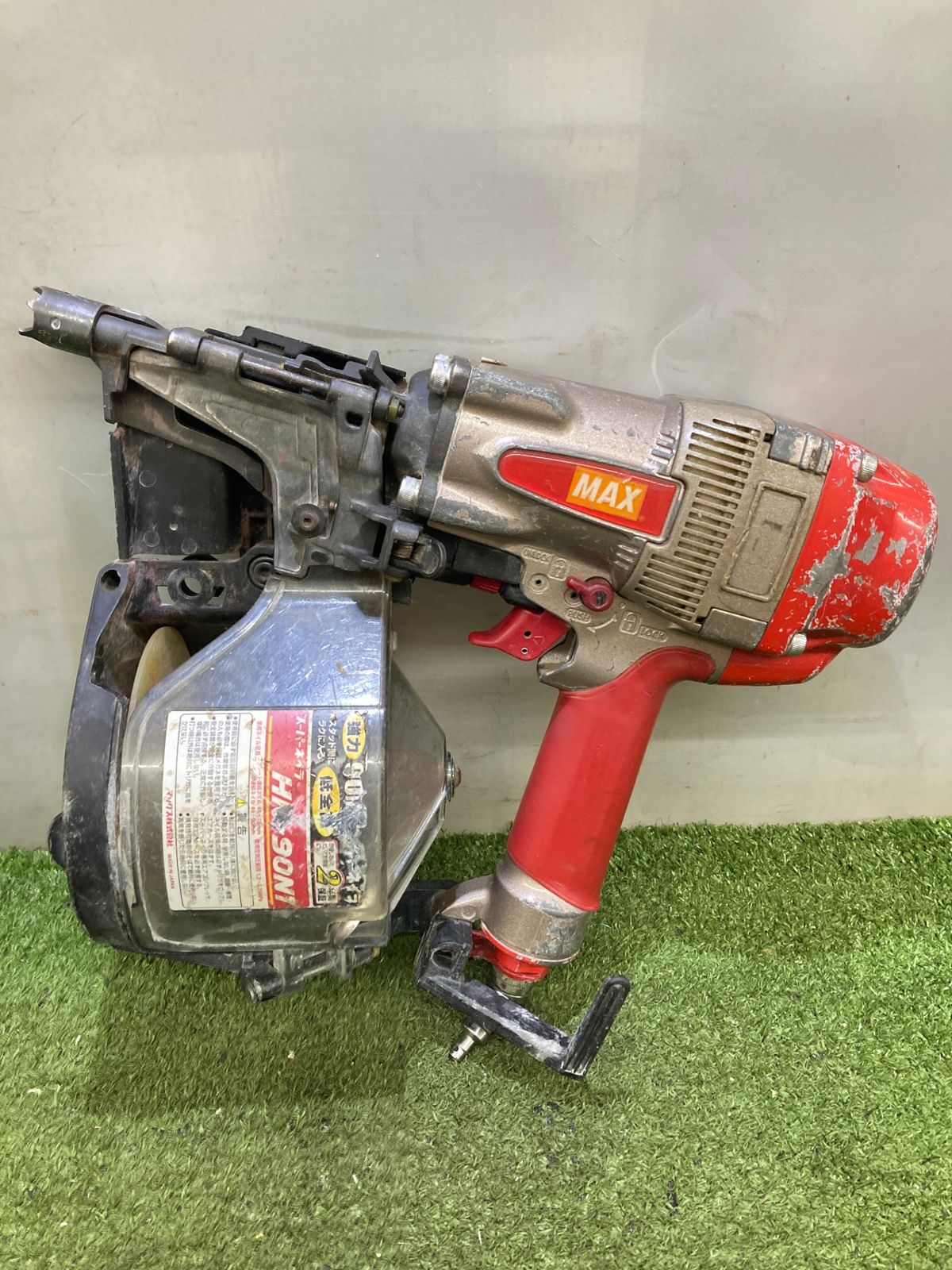 品 0921 MAX マックス 90㎜高圧スーパーネイラ 釘打機 HN-90N3 ITBPGVMP9BRW
