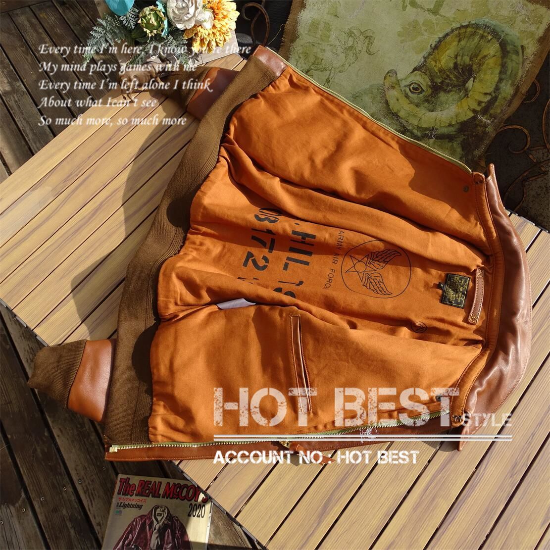 ARMY AIR FORCES フライトジャケット N. HILTS DEAD STOCK】Royal Air Force GORE-TEX MK4 Flyght Jacket