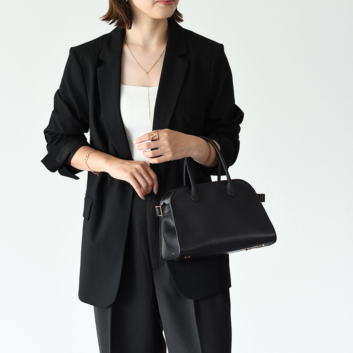 新品同様】 ザロウ マルゴー10 ハンドバッグ ショルダーバッグ 2WAY  