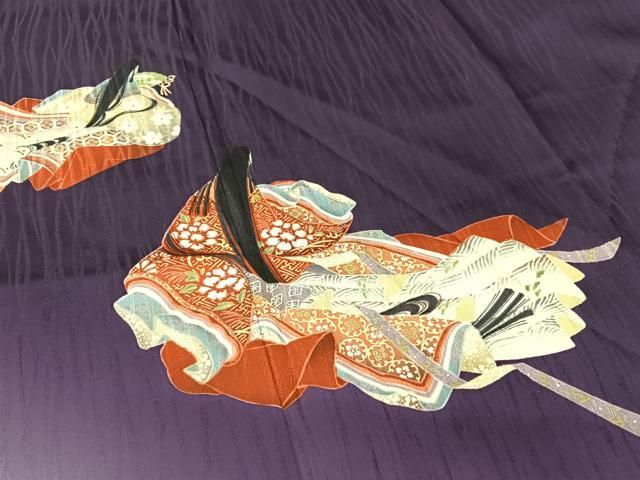 平和屋□極上 十日町 名門 滝泰謹製 振袖・長襦袢セット おぼろ染め 襲ね