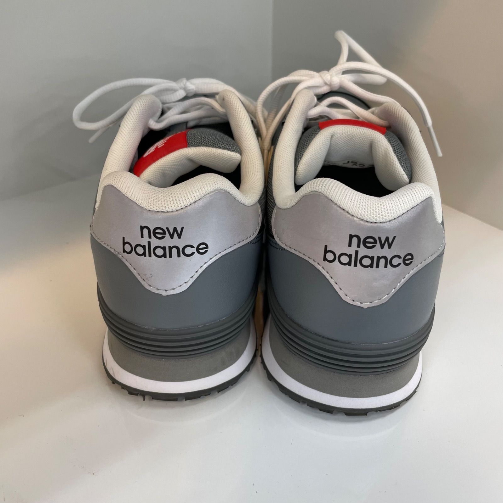 【美品】new balance ニューバランス 安全靴 グレー 25.0cm EEE 平塚店