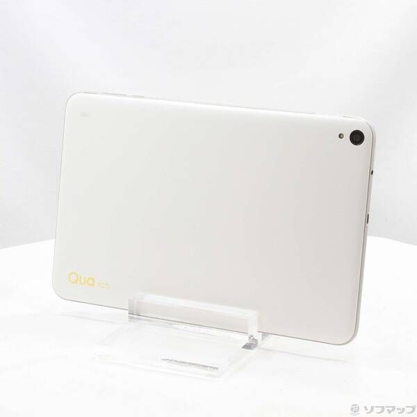 中古品〕 Qua tab QZ10 32GB オフホワイト KYT33 au【262