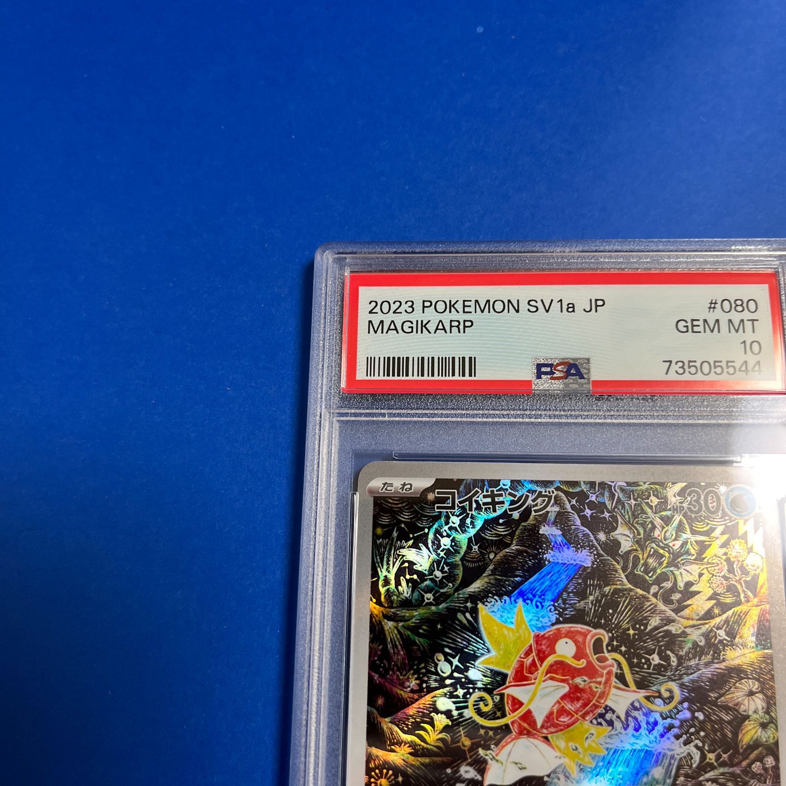 コイキング【AR】{080/073} [SV1a] psa10 ワンオーナー PSA10鑑定済】コイキング《AR》{080/073}[SV1a] - シンソク