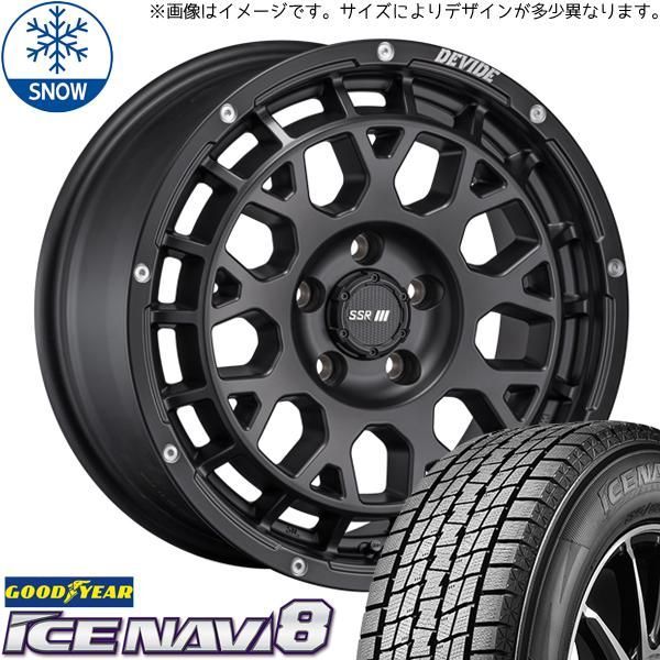 165/60R14 スタッドレスタイヤホイールセット エブリィワゴン etc (GOODYEAR ICENAVI8 & DEVIDE GM  4穴 100) - メルカリ