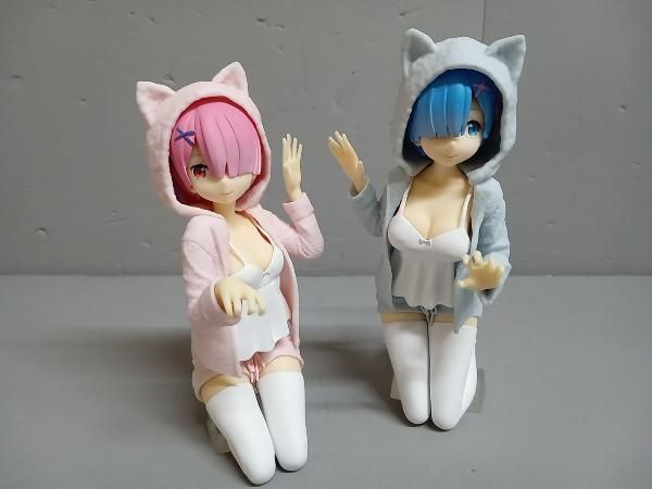 A賞 レム&ラムフィギュア Nyanko mode 一番くじ Re:ゼロから