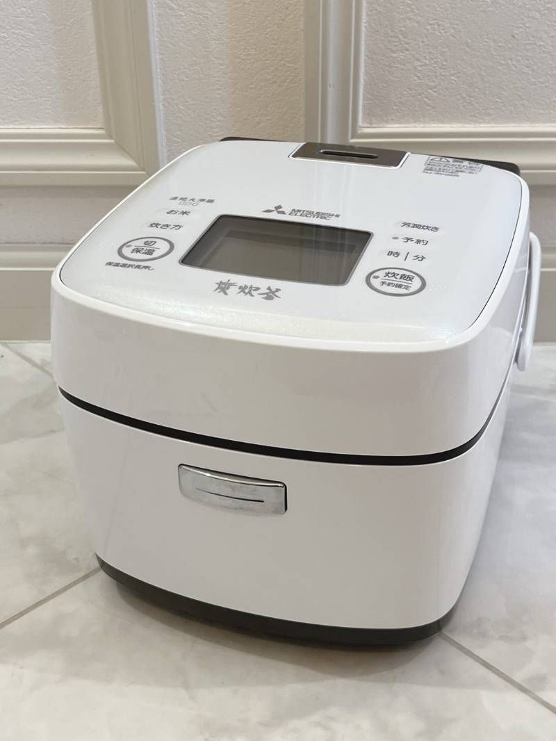 炭炊釜 IHジャー炊飯器 NJ-SV 06 R 21年製 IH 炊飯器