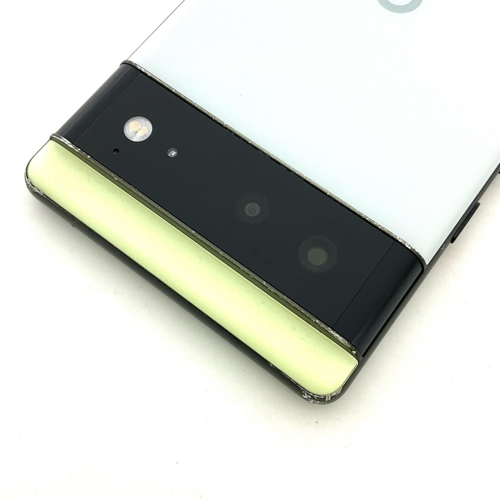 Google Pixel 6 128GB ソータ シーフォーム SIMフリー GR1YH 白