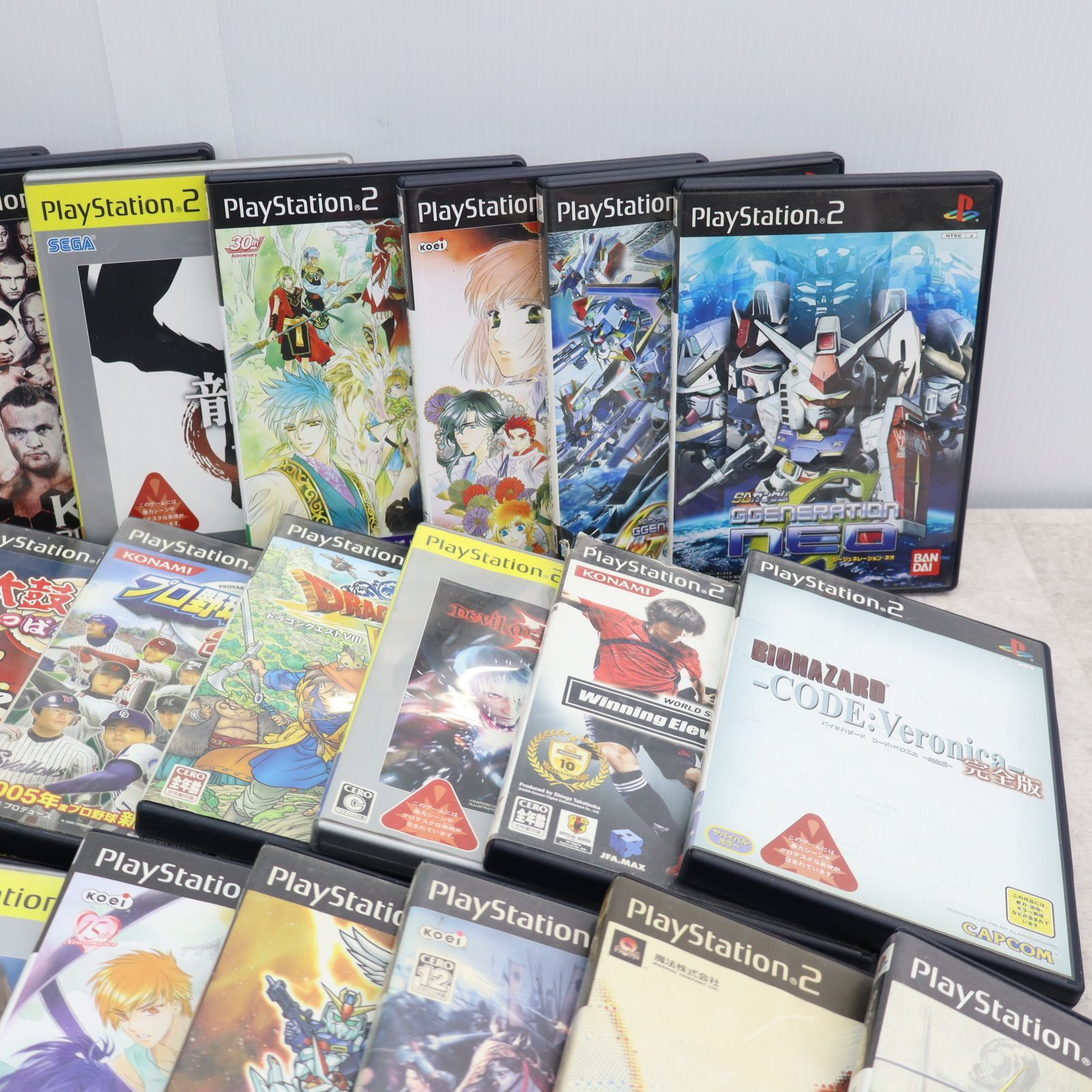 値下げ　プレステ２本体　ソフト７本セット PlayStation2 - プレステ2ソフト 7本セット販売 限定価格 希少 レア