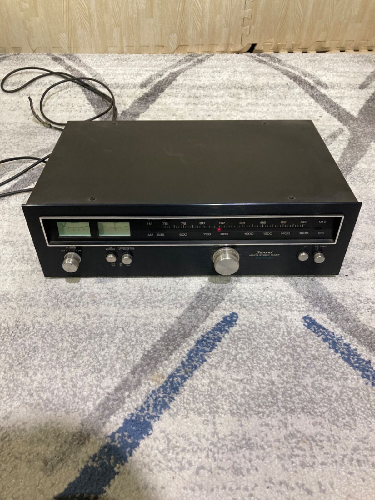 SANSUI 山水 AM/FMステレオチューナー TU-1100 - メルカリ