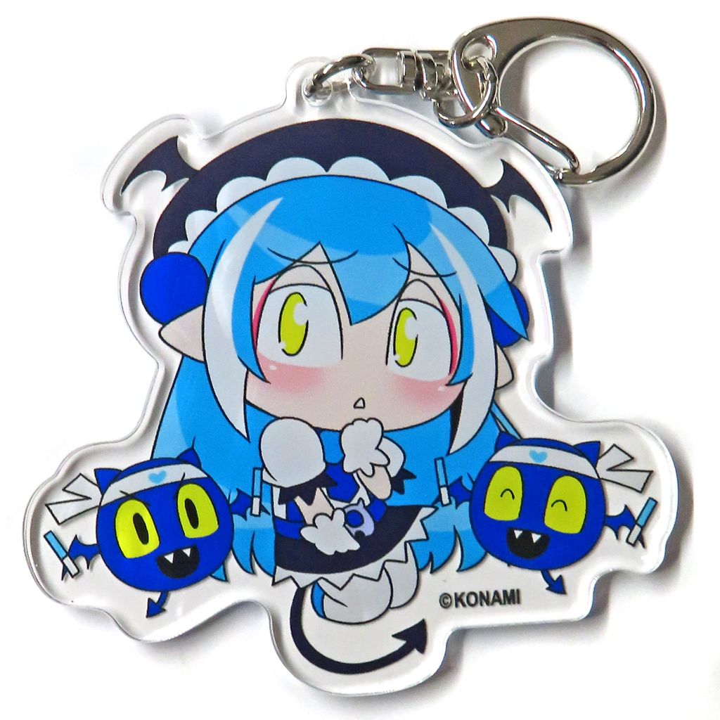 ボンバーガール　パイン　ブルーベリー　アクリルキーホルダー　セット売り ボンバーガールレインボー キャラクターキーホルダー