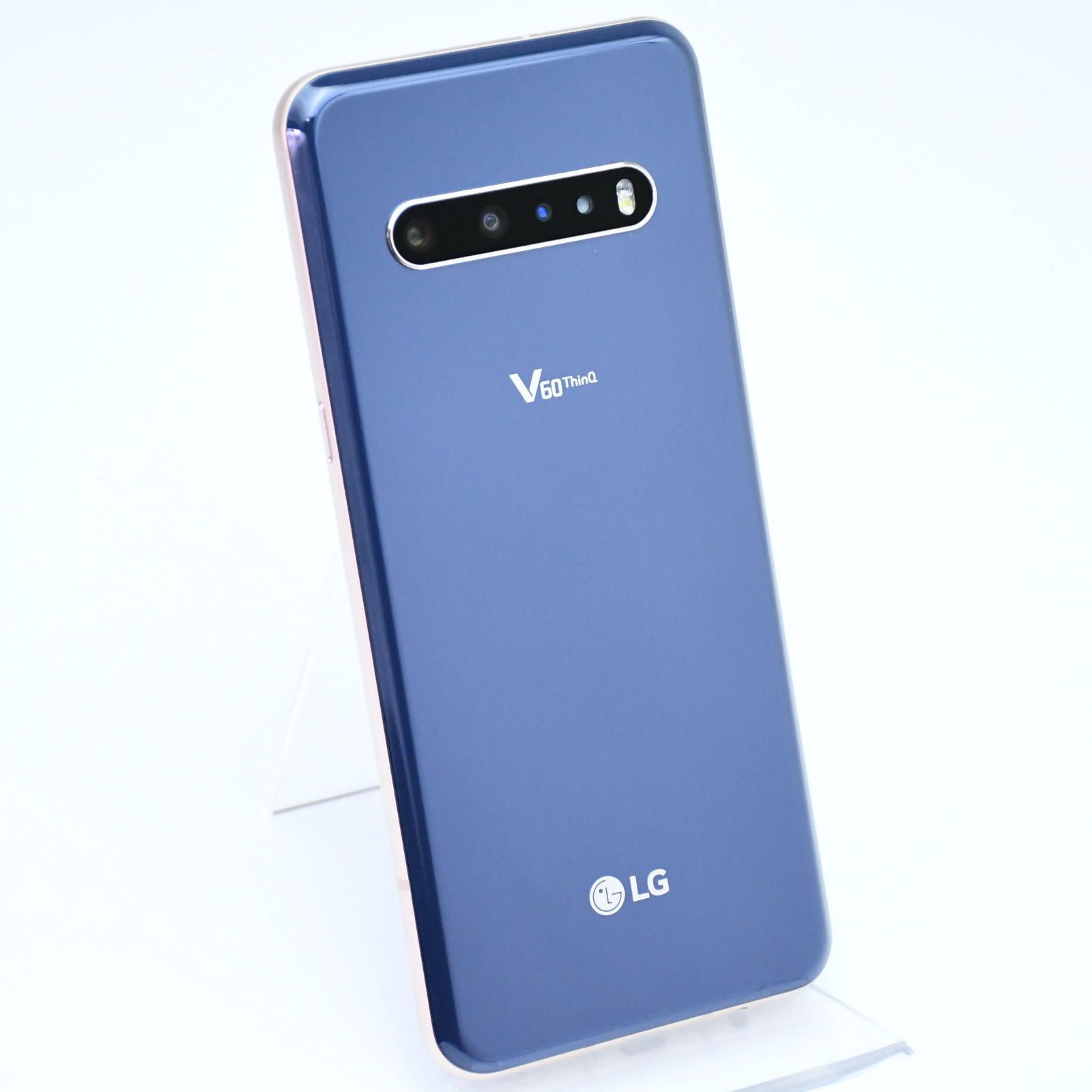 simフリー/LG Ｖ60 ThinQ 5G A001LG/クラッシーブルー 美品】SIMフリー LG V60 ThinQ 5G A001LG クラッシーブルー