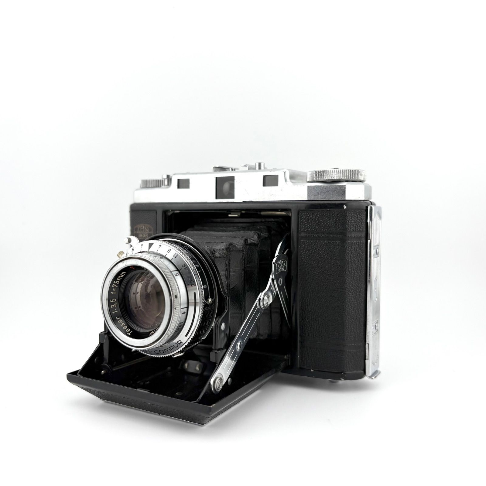  Zeiss ikon IKONTA Tessar 75 mm F 3 5 T 蛇腹 フィルムカメラ その他 フィルムカメラ