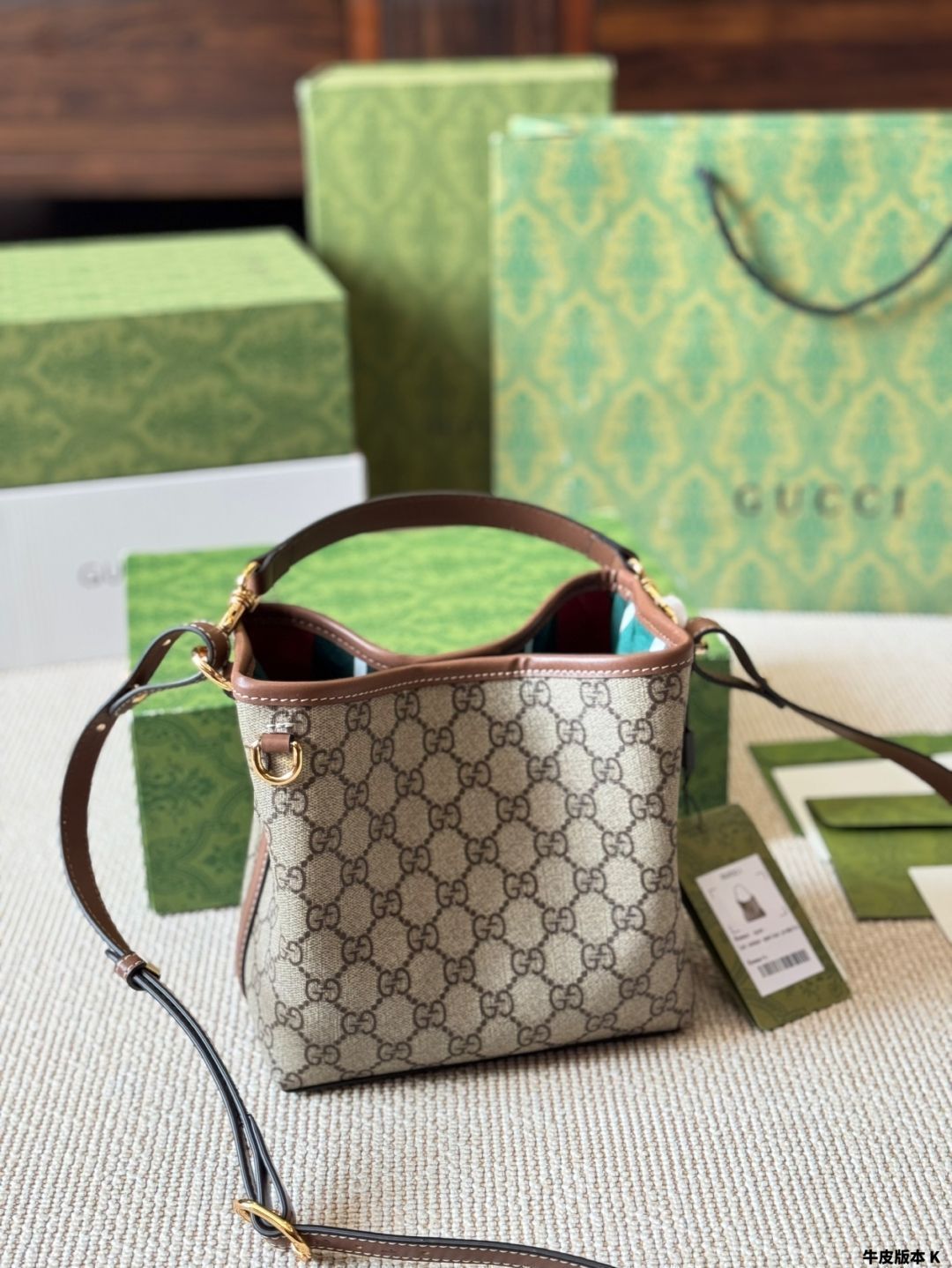 Gucci GGパターン ハンドバッグ GUCCI GGパターン ハンドバッグ