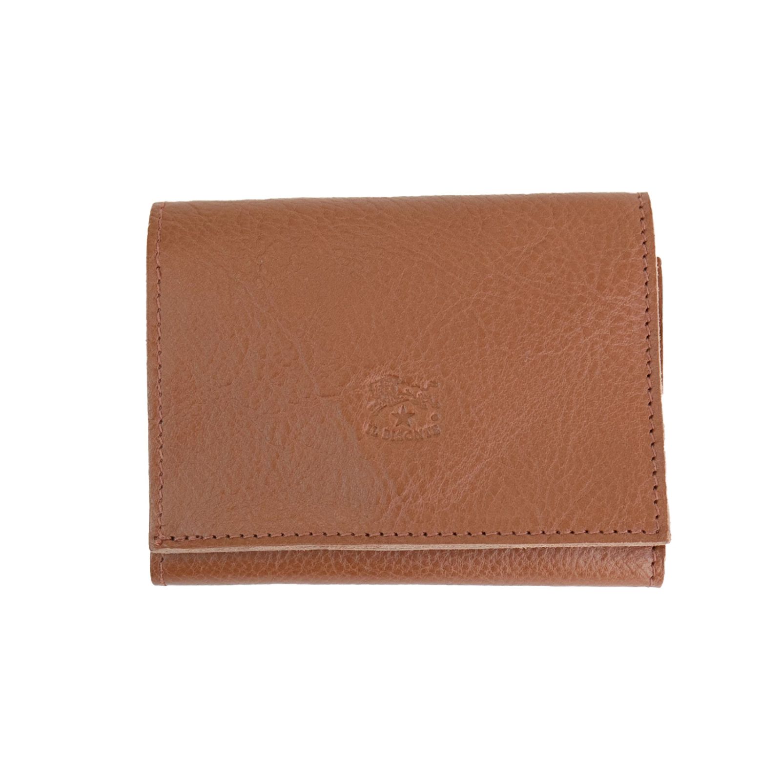 【新品、未使用】イルビゾンテ　三つ折財布　黒カード入れ×3