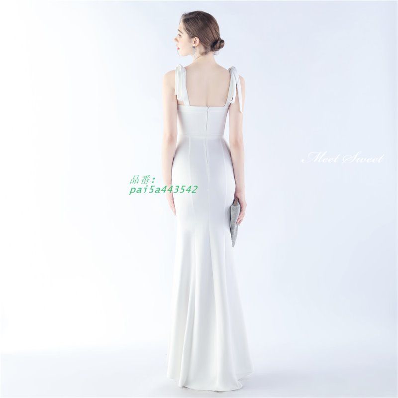  ドレス マーメイドドレス パーティードレス サテン スリット イブニングドレス 発表会 ウェディングドレス ウエディングドレス フォーマルドレス pai 5 a 443542 カラードレス ドレス ブライダル