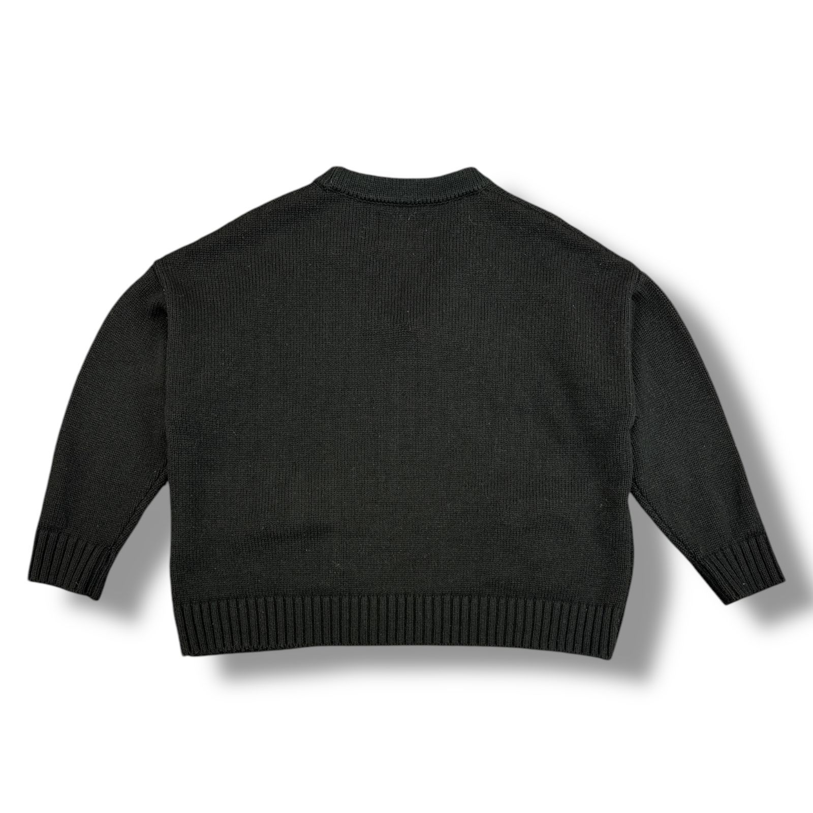 WTAPS 222MADT-KNM04 サイズ02 黒 肉厚ニットカーディガン WTAPS 