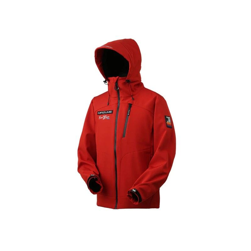MZFW-873 mazume ウインドカットジャケット L スカーレット | 防寒着 防寒ウェア ジャケット
