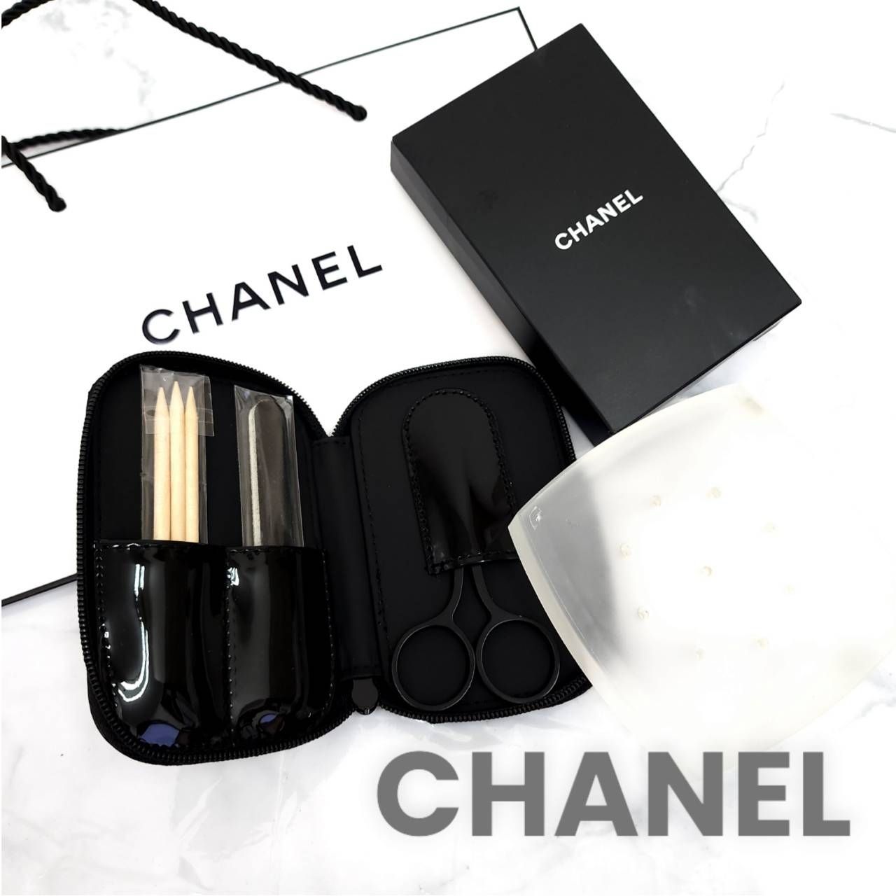 CHANEL シャネル ノベルティ ネイルケアキット おまけ ソープトレー 