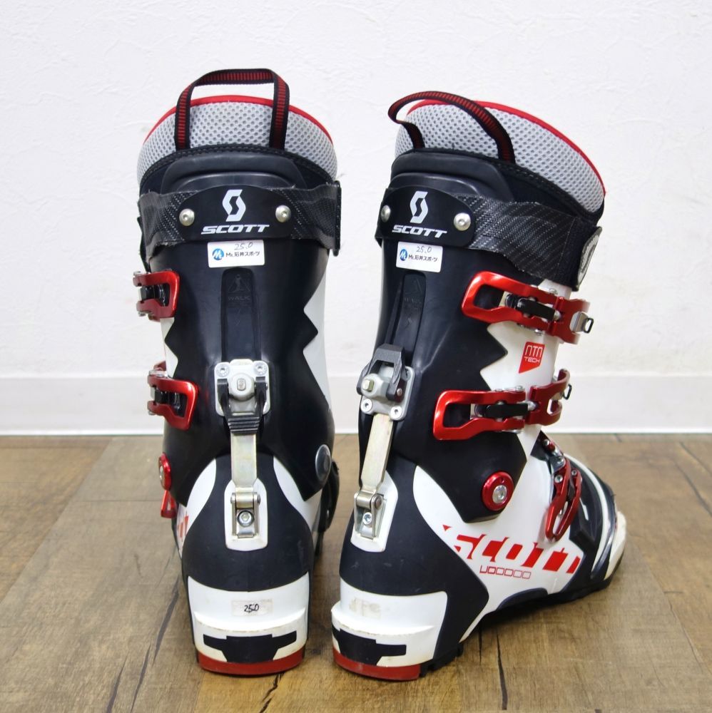 テレマーク　27.5 スコット　ブーツ　scott scott voodoo スコット テレマーク NTN ✨美品✨SCOTT VOODOO NTN 25cm