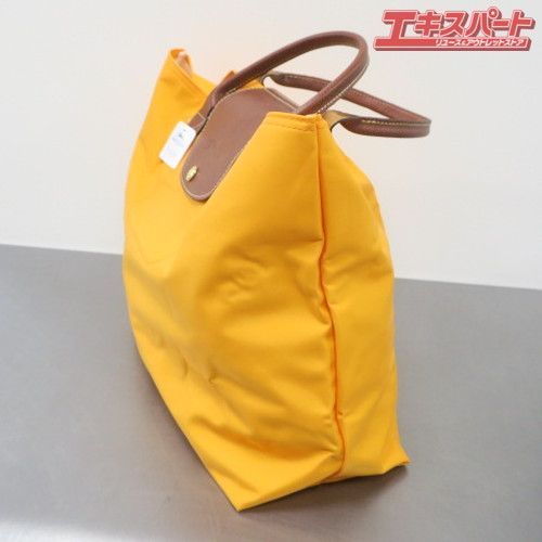 未使用品 LONGCHAMP ロンシャン プリアージュ オープンタイプ トートバッグ ファスナーなし オレンジ