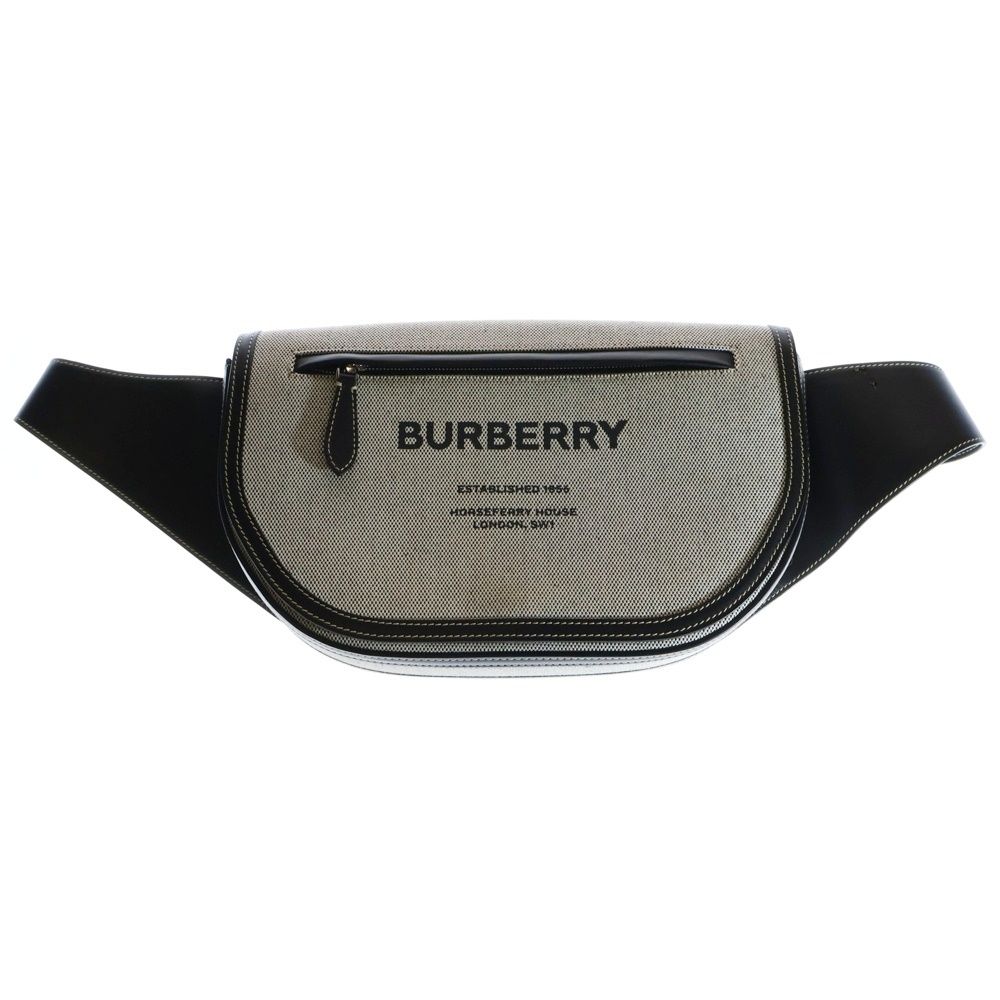 BURBERRY (バーバリー) HORSEFERRY PRINT CANVAS SMALL OLYMPIA