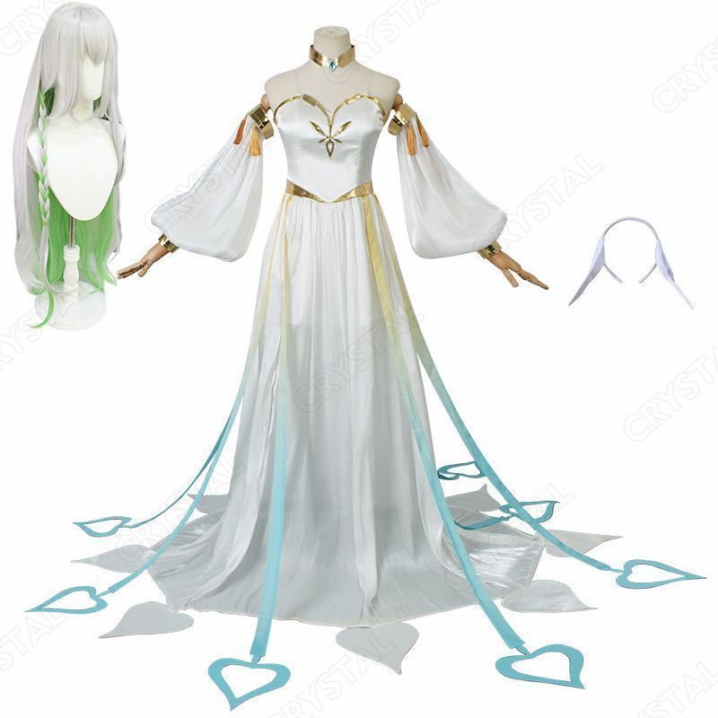 原神 大慈樹王 マハールッカデヴァタ コスプレ衣装 ウイッグ付き 原神 げんしん ヒロイン The Greater Lord Rukkhadevata コスプレ衣装 コスチューム ハロウィン クリスマス 制服 大人 子供 cosplay イベント