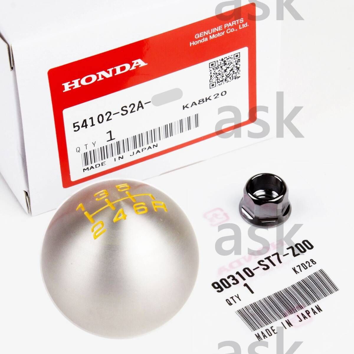 ☆新品 未使用 Honda S2000 CR タイプS AP2用 シフトノブとナット [二 