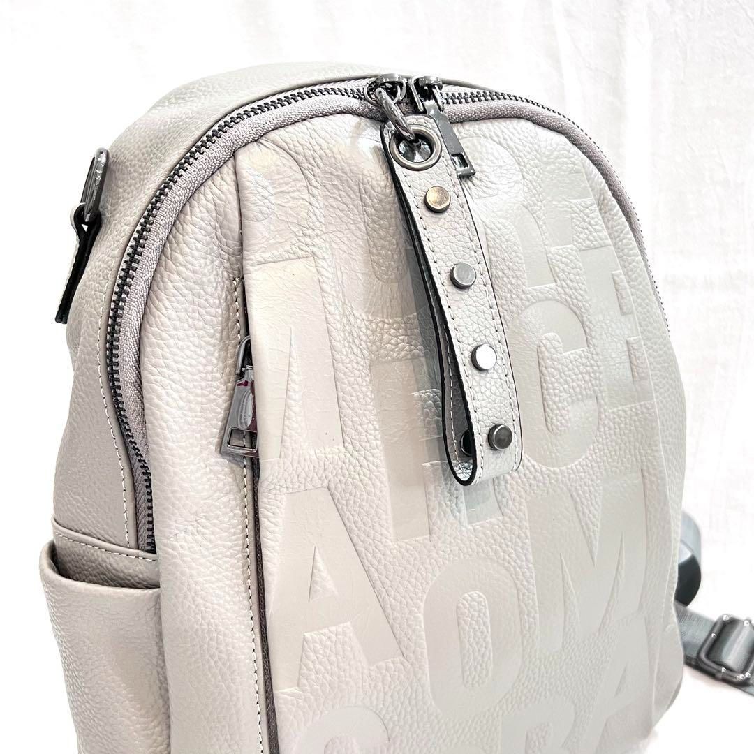 LUTECE リュテス レザーリュック グレー 3way
