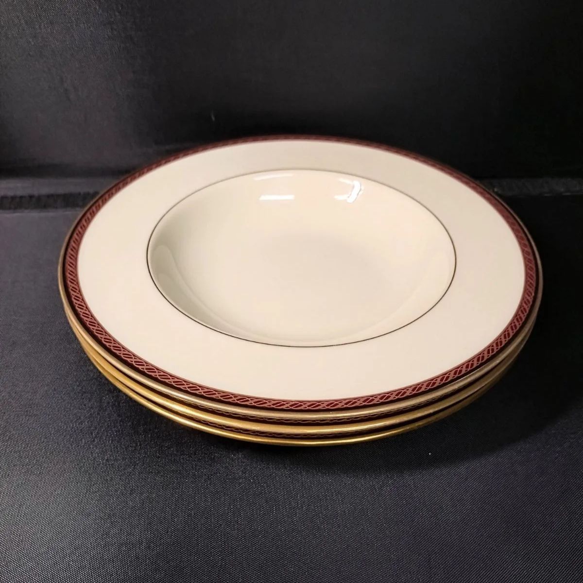 ♥レノックス スープ皿(約21cm)3枚 中皿(約21cm)1枚 大皿(27cm)1枚 計5